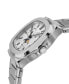 ფოტო #2 პროდუქტის Men's Potente Swiss Automatic Silver-Tone Stainless Steel Watch 40mm