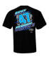 Фото #4 товара Men's Black Ricky Stenhouse Jr. Blister T-shirt