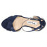 Фото #4 товара Nina Venus Ankle Strap Womens Blue Dress Sandals VENUS-412