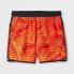 Speedo Men's 5.5" Spicy Orange Print Swim Trunk - S