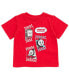 ფოტო #3 პროდუქტის Boys Percy T-Shirt and Shorts Outfit Set Infant to Little Kid