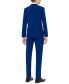 Фото #2 товара Teen Boys Navy Royale Slim Fit Solid Suit