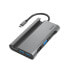 Фото #3 товара Hama 00200102 хаб-разветвитель USB 3.2 Gen 1 (3.1 Gen 1) Type-C 5000 Мбит/с Антрацит, Серый
