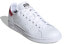 adidas originals StanSmith 低帮 板鞋 女款 白红色 / Кроссовки Adidas originals StanSmith FY1714
