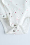 Фото #8 товара 0-6 months/ pack of three kimono neck heart bodysuits