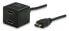 Фото #1 товара Techly ICOC-HDMI-F-002, 0.3 m, HDMI Type A (Standard), 2 x HDMI Type A (Standard), Black