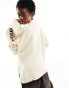 Фото #8 товара JJXX high neck devoted knitted jumper in cream