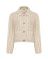 ფოტო #1 პროდუქტის Women's Snap Closure Box Jacket