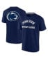 Фото #1 товара Men's and Women's Navy Penn State Nittany Lions Super Soft Short Sleeve T-shirt