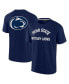 ფოტო #1 პროდუქტის Men's and Women's Navy Penn State Nittany Lions Super Soft Short Sleeve T-shirt