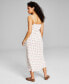 ფოტო #5 პროდუქტის Women's Sleeveless Ruffled Midi Dress, Created for Macy's