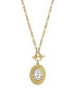 ფოტო #1 პროდუქტის Crystal Stone Flower Design Locket Necklace