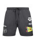 Men's Black The Simpsons Krusty Free Prize Shorts