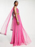 Фото #1 товара Maya linear embellished lehenga maxi skirt in pink
