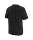 ფოტო #3 პროდუქტის Big Boys and Girls Black Las Vegas Aces Essential Logo T-Shirt