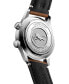 ფოტო #1 პროდუქტის Men's Swiss Automatic Legend Diver Brown Leather Strap Watch 39mm