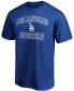 Фото #2 товара Men's Royal Los Angeles Dodgers Heart Soul T-shirt