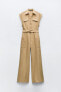 Jumpsuit with belt