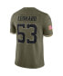 Фото #2 товара Men's Shaquille Leonard Olive Indianapolis Colts 2022 Salute To Service Limited Jersey