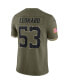 Men's Shaquille Leonard Olive Indianapolis Colts 2022 Salute To Service Limited Jersey