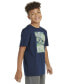 Big Boys Short-Sleeve Play Sport Graphic Cotton T-Shirt