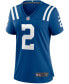 Фото #2 товара Women's Carson Wentz Royal Indianapolis Colts Game Jersey