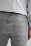 Фото #5 товара Джинсы defacto Carlo Skinny Fit с узкими штанинами и низкой посадкой.