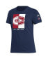 Фото #3 товара Women's Navy Montreal Canadiens Reverse Retro 2.0 Playmaker T-shirt