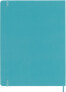 Moleskine Notes MOLESKINE Classic XL (19x25 cm) w linie, twarda oprawa, reef blue, 192 strony, niebieski