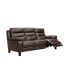 Фото #2 товара Hayward 82" Genuine Leather Power Reclining Sofa