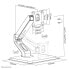 Фото #4 товара Neomounts by Newstar monitor arm desk mount - Freestanding - 10 kg - 38.1 cm (15") - 81.3 cm (32") - 100 x 100 mm - Black