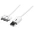 Фото #3 товара StarTech.com 1m (3 ft) Apple 30-pin Dock Connector to USB Cable for iPhone / iPod / iPad with Stepped Connector - White - USB A - Apple 30-pin - 1 m - Male - Male