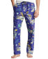 ფოტო #1 პროდუქტის Men's Printed Woven Pajama Pants