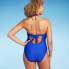 Фото #3 товара Women's Halter Keyhole Bandeau One Piece Swimsuit - Shade & Shore