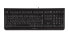 Фото #1 товара Cherry KC 1000 Corded Keyboard - Black - USB (QWERTY - UK) - Full-size (100%) - Wired - USB - QWERTY - Black