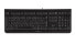 Фото #1 товара Cherry KC 1000 Corded Keyboard - Black - USB (QWERTY - UK) - Standard - Wired - USB - QWERTY - Black