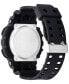 ფოტო #2 პროდუქტის Men's XL Digital Black Resin Strap Watch GD100-1B