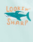 Фото #13 товара Baby 2-Piece Shark Rashguard Swim Set 24M