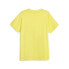 Puma Franchise Basketball Graphic Crew Neck Short Sleeve T-Shirt Mens Yellow Cas