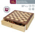 Фото #4 товара Игровая доска для шахмат и шашек Colorbaby ящик Деревянный (4 штук)