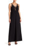 Фото #1 товара AEOM Cutout Maxi Women's Dress Sz. Small (Black) 151984