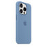 Apple iPhone 15 Pro Silikon Case mit MagSafe"Winterblau iPhone 15 Pro