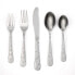 Фото #1 товара Felicity Sand 45-Piece Stainless Steel Flatware Set, Service For 8