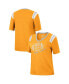 Фото #2 товара Women's Heathered Tennessee Orange Tennessee Volunteers 15 Min Early Football V-Neck T-shirt