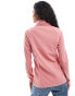 Фото #3 товара Columbia Glacial IV half zip micro fleece in pink agave red