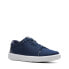 Фото #4 товара Clarks Cambro Low 26165074 Mens Blue Mesh Lifestyle Sneakers Shoes