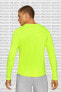 Men's Long Sleeve Dry Miler Running Shirt Uzun Kollu Erkek Koşu Üstü Tişörtü Sarı