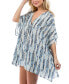 Фото #3 товара Women's Animal Print Lightweight Coverup Kimono