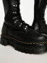 Фото #5 товара Dr Martens Audrick xtrm lace 20 eye boots in black nappa leather