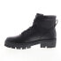 Fila Ty20 5HM01100-001 Womens Black Synthetic Lace Up Casual Dress Boots